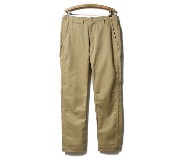 orSlow SLIM FIT ARMY TROUSERS CHINO (Khaki)