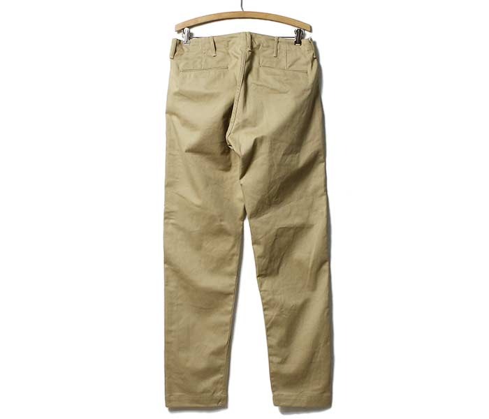 orSlow SLIM FIT ARMY TROUSERS CHINO (Khaki)