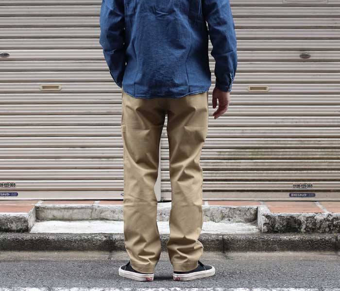 orSlow SLIM FIT ARMY TROUSERS CHINO (Khaki)