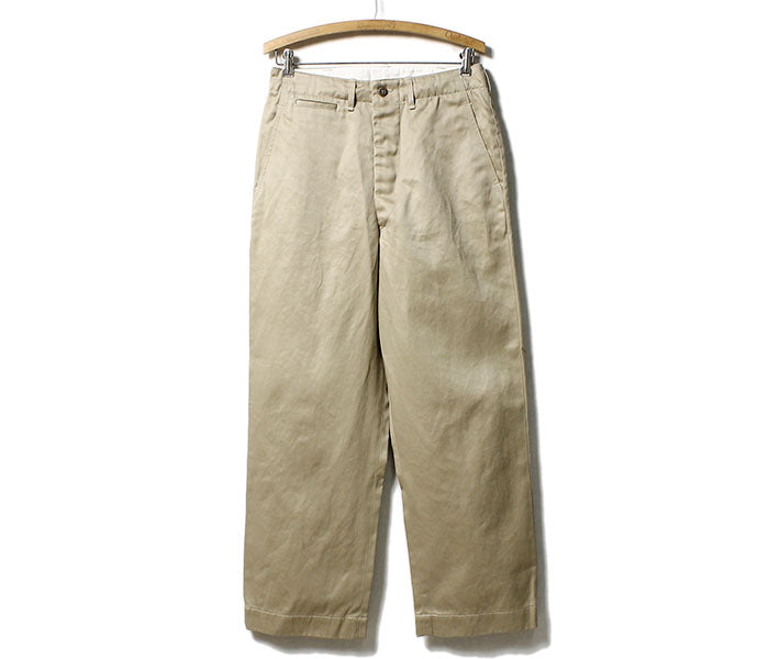 orSlow VINTAGE FIT ARMY TROUSER (Khaki)