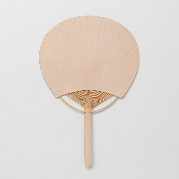 Hender Scheme UCHIWA COW LEATHER FAN
