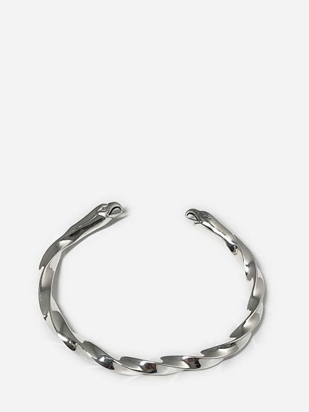 LARRY SMITH DOUBLE EAGLE HEAD TWISTED BRACELET