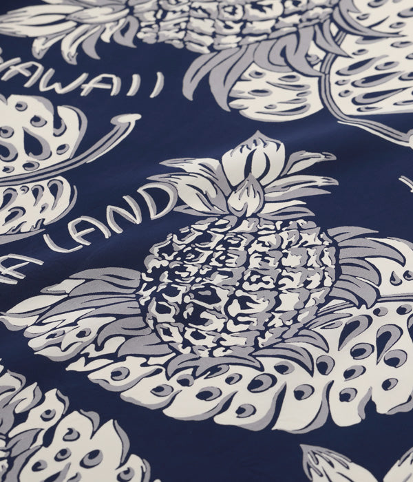 SUN SURF RAYON HAWAIIAN SHIRT “THE PINEAPPLE ISLANDS”