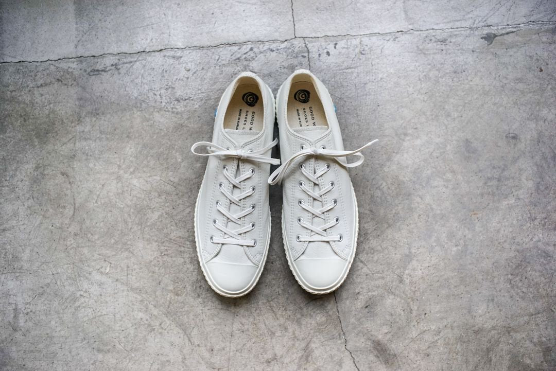 SHOES LIKE POTTERY LEATHER WHITE – unexpected store