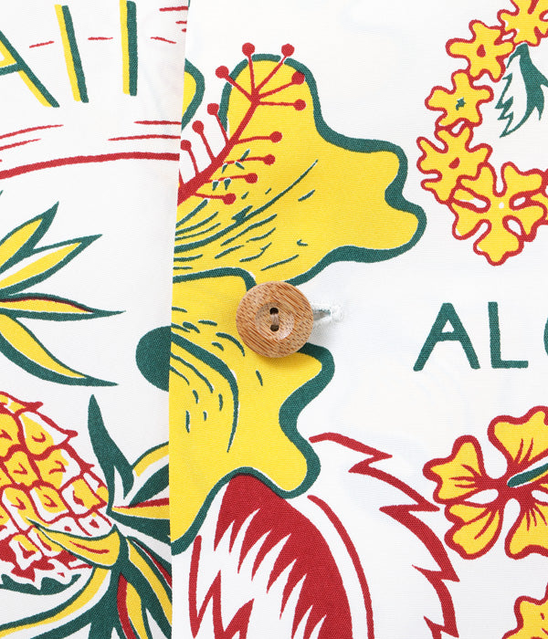 SUN SURF RAYON HAWAIIAN SHIRT “STATE OF HAWAII”