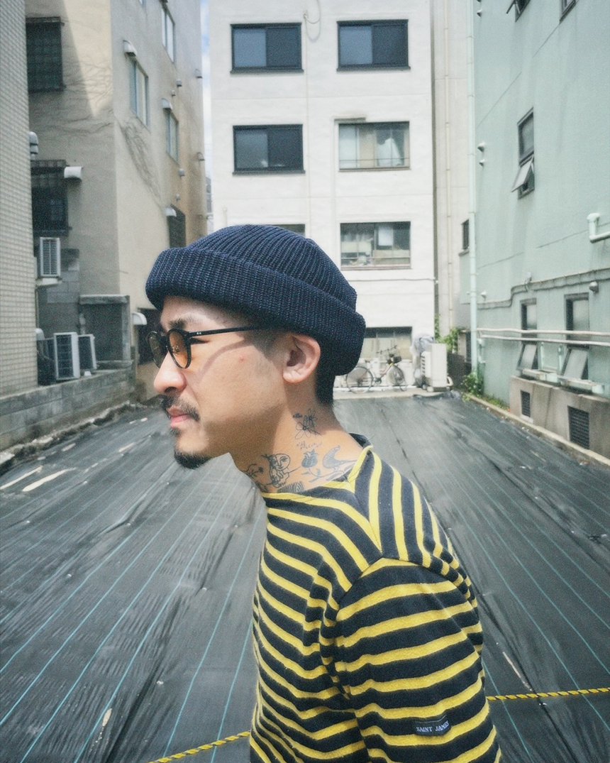 KIJIMA TAKAYUKI KNIT DECK CAP