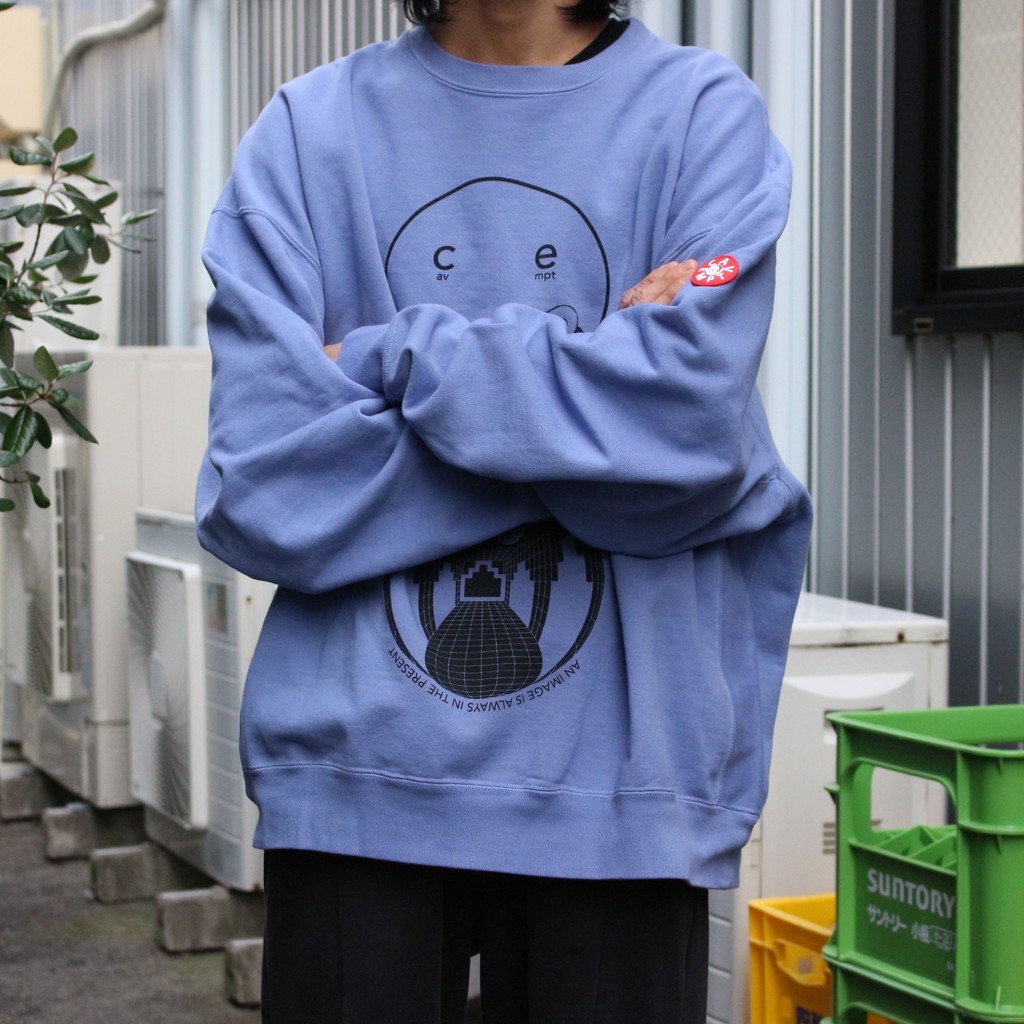 Cav Empt C.E OVERDYE MD In The Present CREW NECK