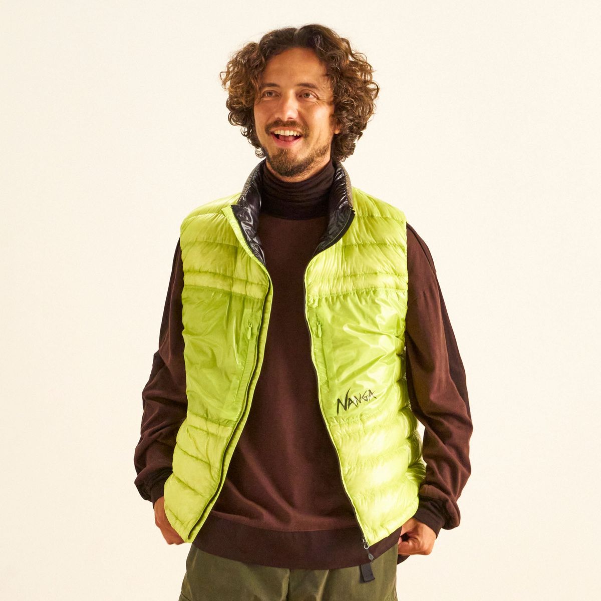 NANGA AERIAL DOWN VEST PACKABLE