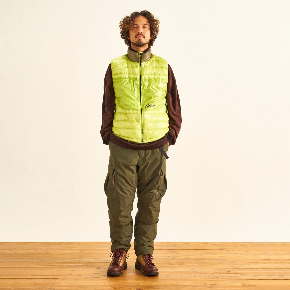 NANGA AERIAL DOWN VEST PACKABLE