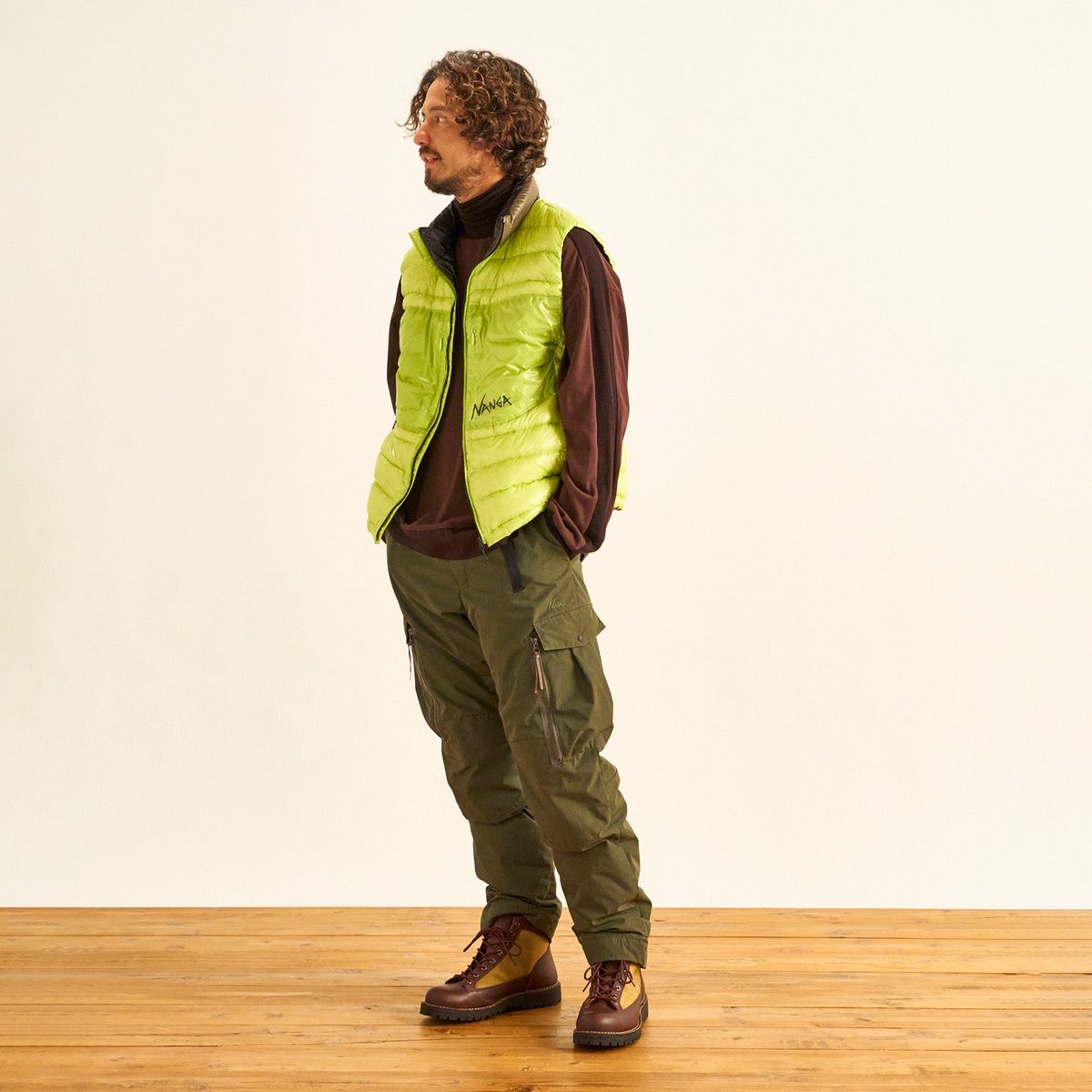 NANGA AERIAL DOWN VEST PACKABLE