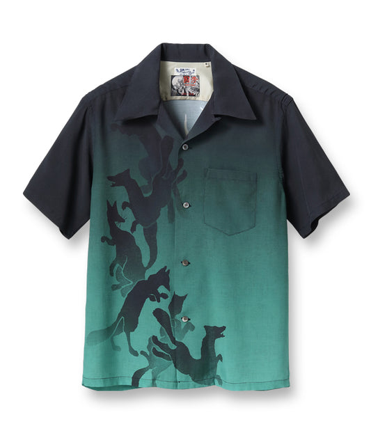 SUN SURF × 歌川国芳 SPECIAL EDITION “木曾街道六十九次之内 下諏訪 八重垣姫” ALOHA SHIRT