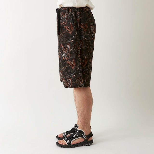 White Mountaineering x GRAMICCI BIRDS WIDE SHORTS