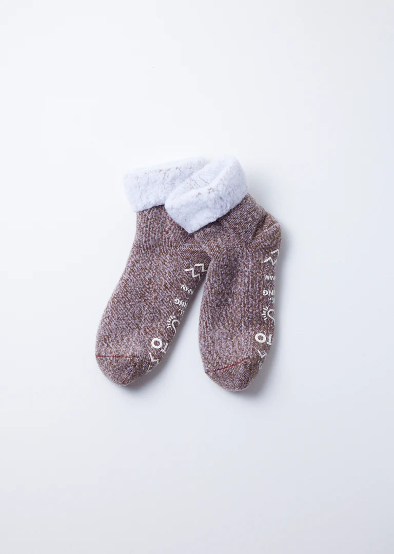 RoToTo DOUBLE FACE ROOM SOCKS ”THERMO FLEECE”