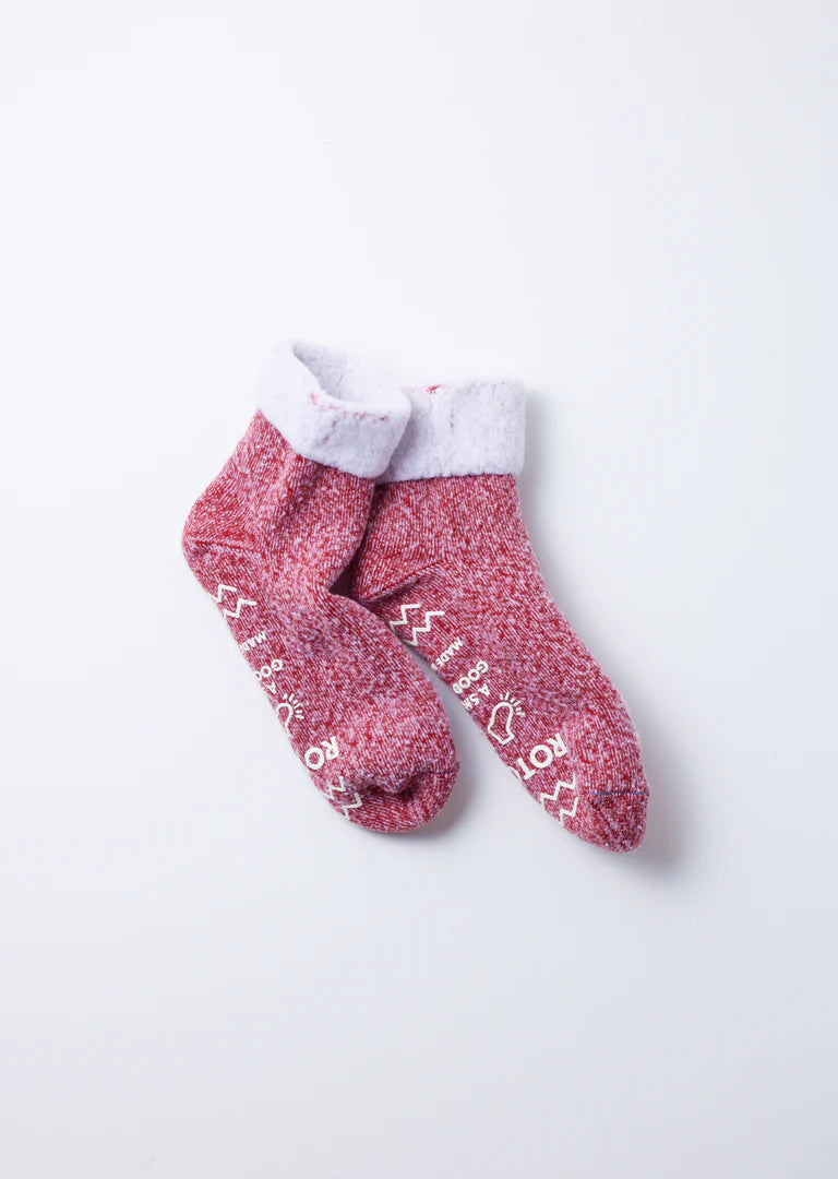RoToTo DOUBLE FACE ROOM SOCKS ”THERMO FLEECE”