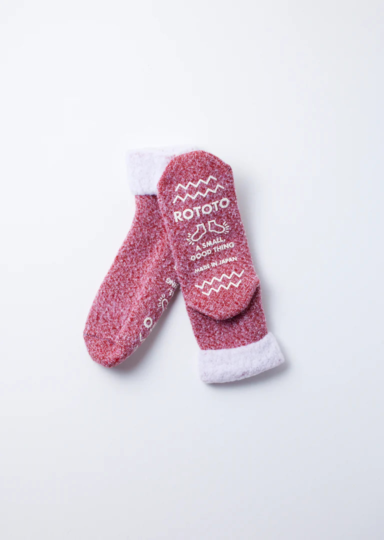 RoToTo DOUBLE FACE ROOM SOCKS ”THERMO FLEECE”