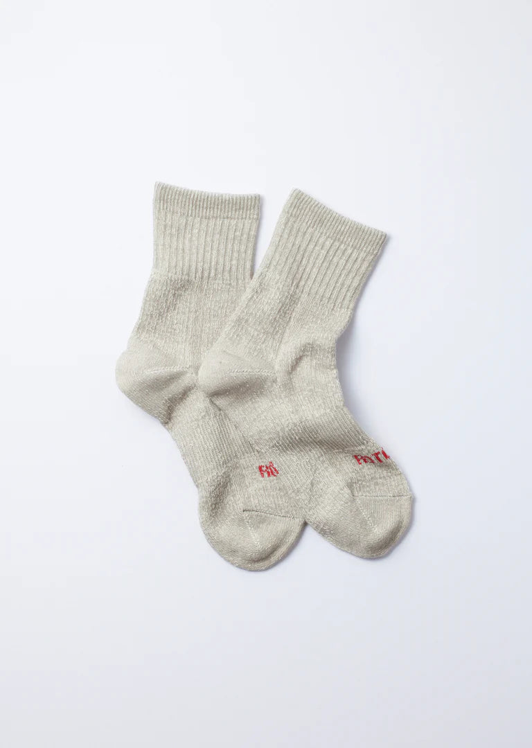 RoToTo DOUBLE FACE MID SOCKS ”ORGANIC COTTON”