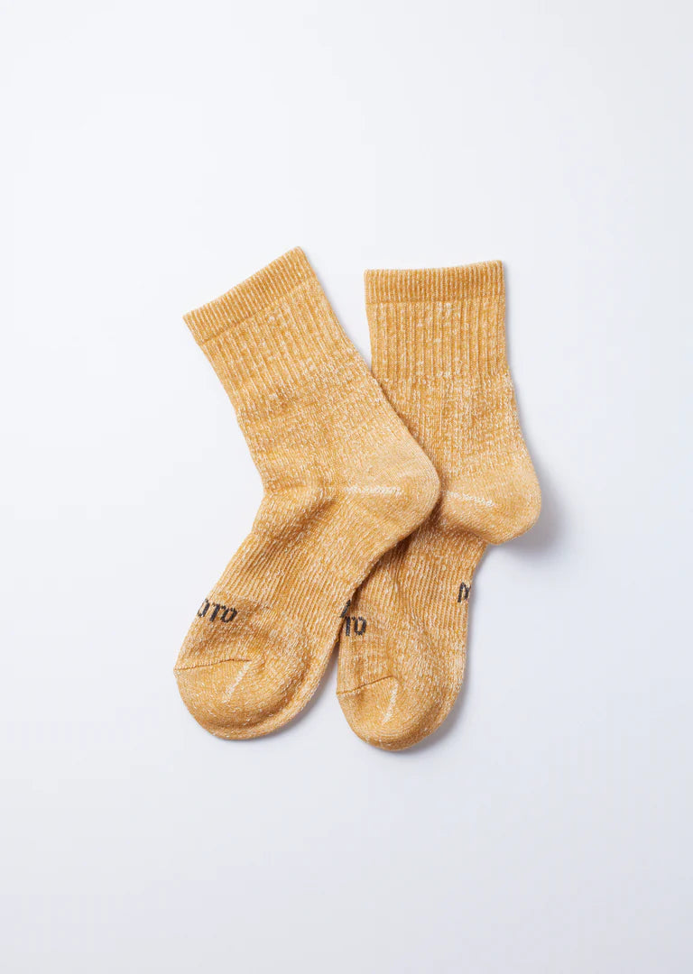 RoToTo DOUBLE FACE MID SOCKS ”ORGANIC COTTON”