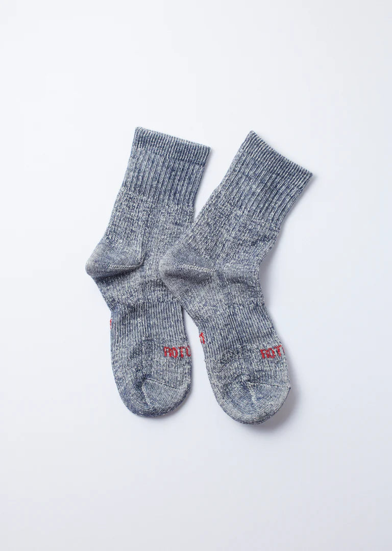 RoToTo DOUBLE FACE MID SOCKS ”ORGANIC COTTON”