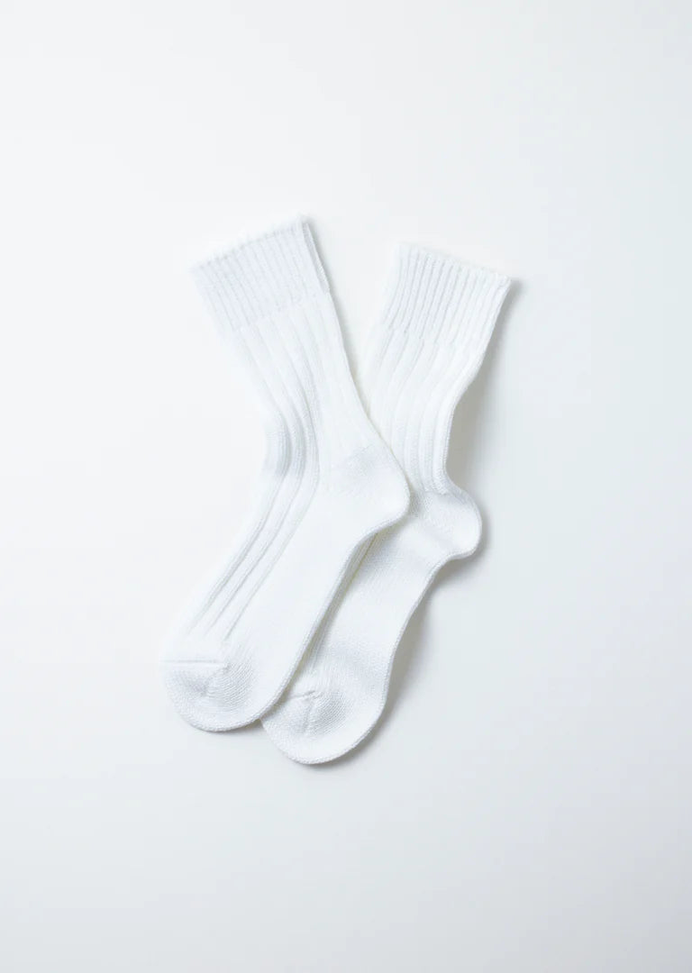 RoToTo CHUNKY RIBBED CREW SOCKS
