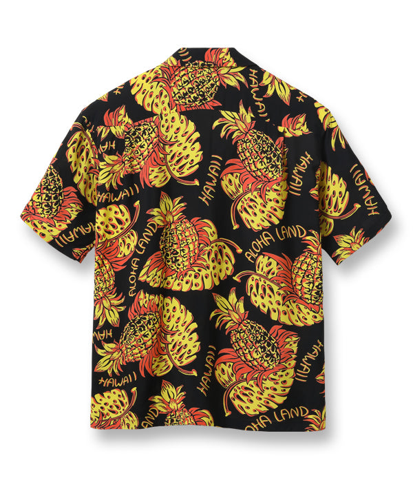 SUN SURF RAYON HAWAIIAN SHIRT “THE PINEAPPLE ISLANDS”