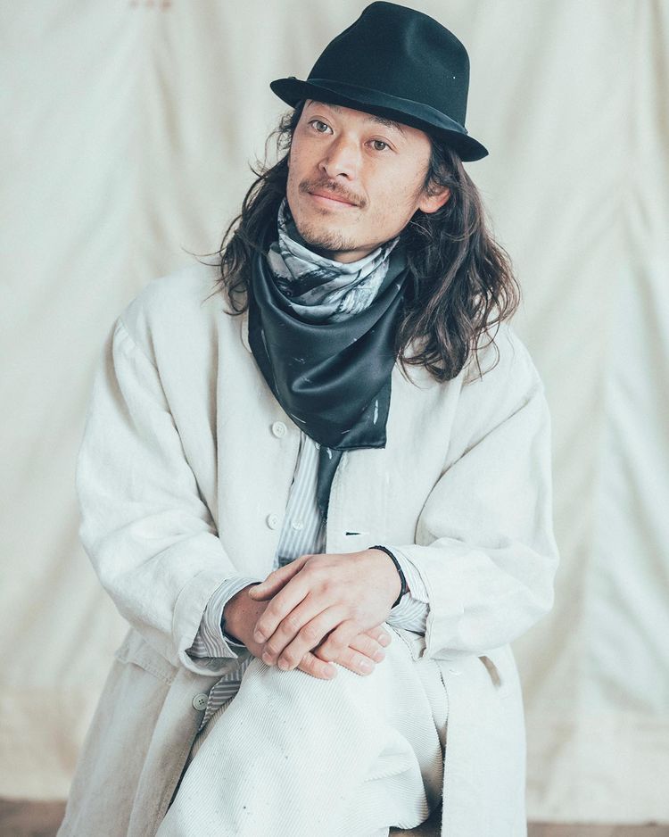 Porter Classic VINTAGE LINEN CHEVAL JACKET