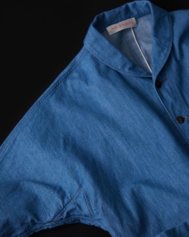NICENESS WOODS Denim Blouson