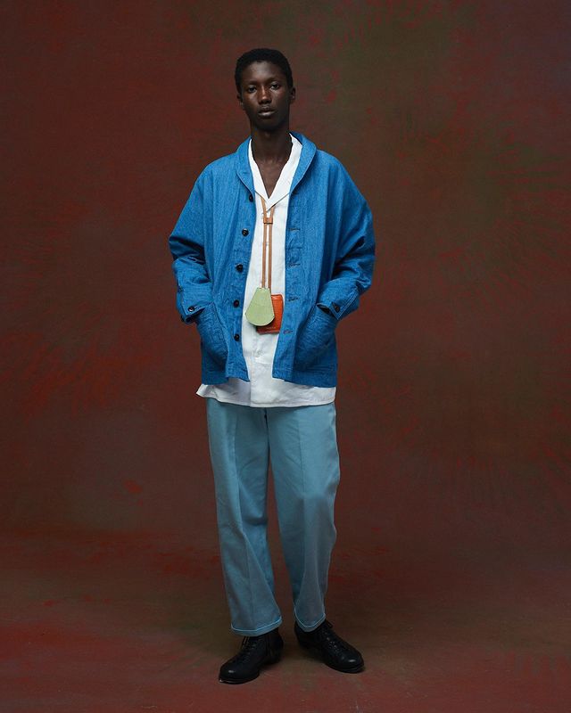 NICENESS WOODS Denim Blouson