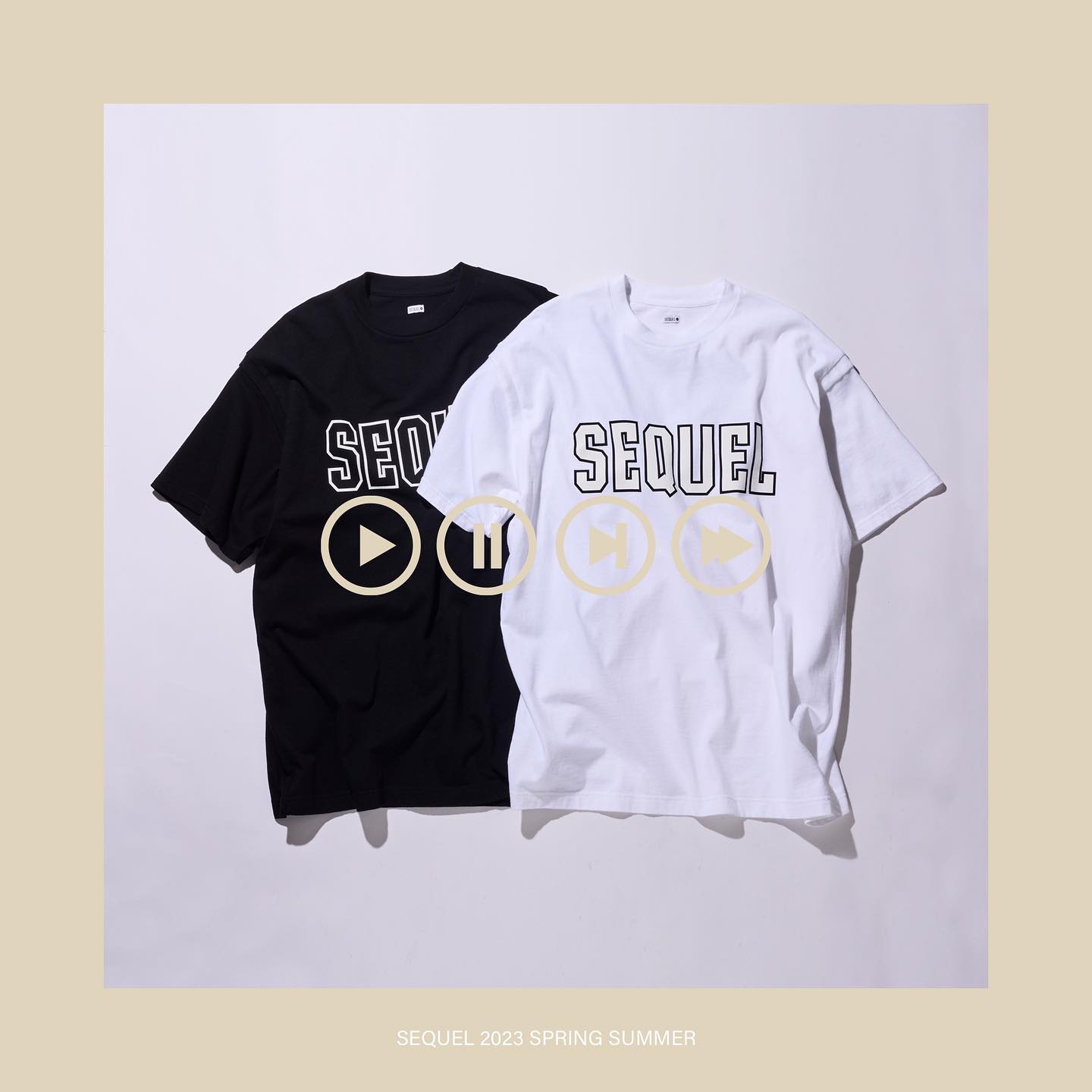 SEQUEL T-SHIRT SQ-23SS-ST-02