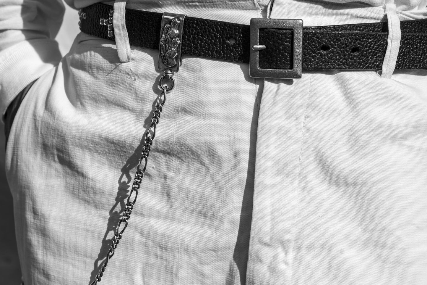 Peanuts&Co horse clip type walletchain silver