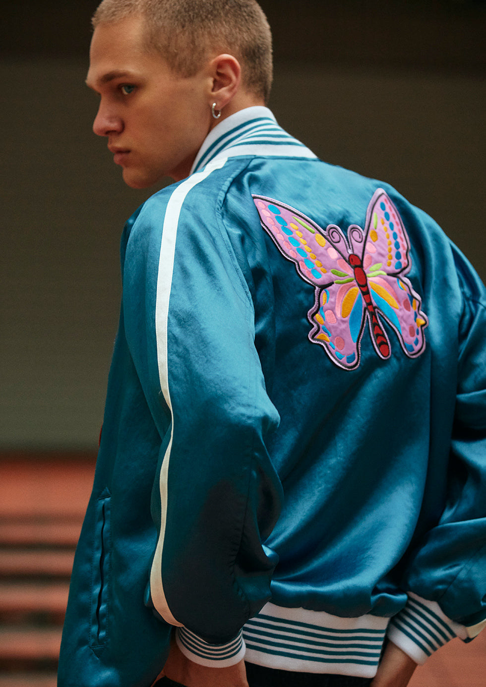 Needles Award Jacket - Acetate Sateen