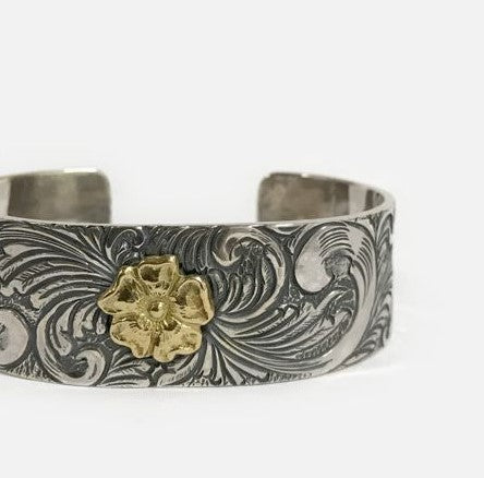 LARRY SMITH 18K ROSE KARAKUSA BANGLE No. 42
