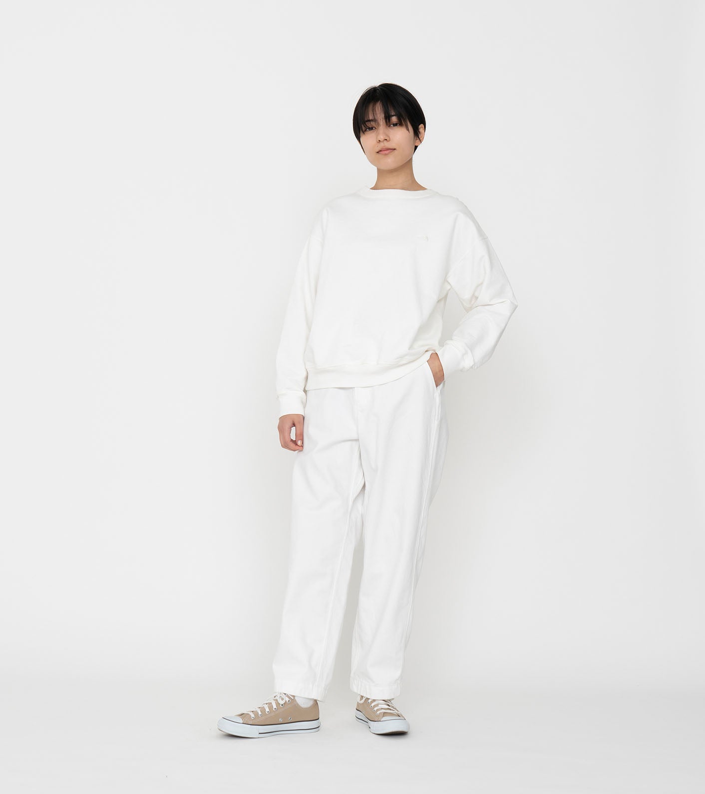 THE NORTH FACE PURPLE LABEL 10oz Mountain Crew Neck Sweat