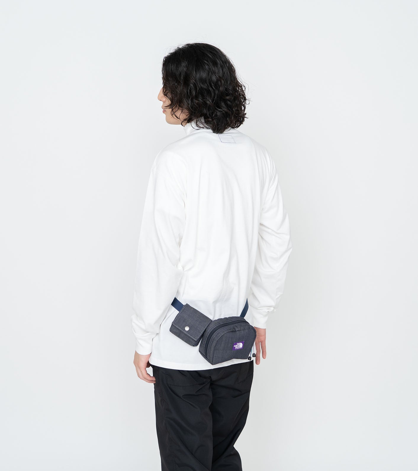 THE NORTH FACE PURPLE LABEL Denim Stroll Belt Bag