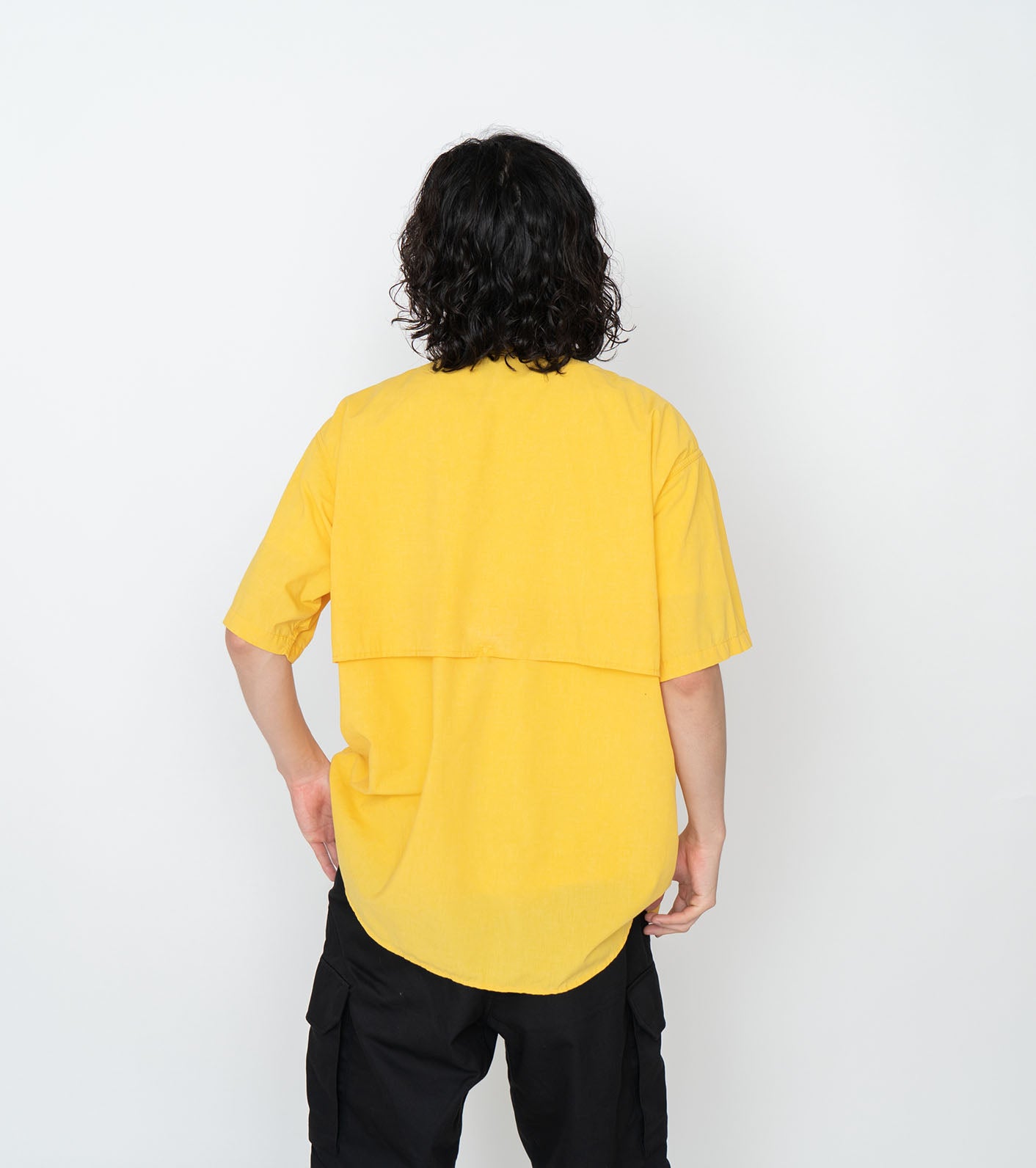 THE NORTH FACE PURPLE LABEL Polyester Linen Field HS Shirt