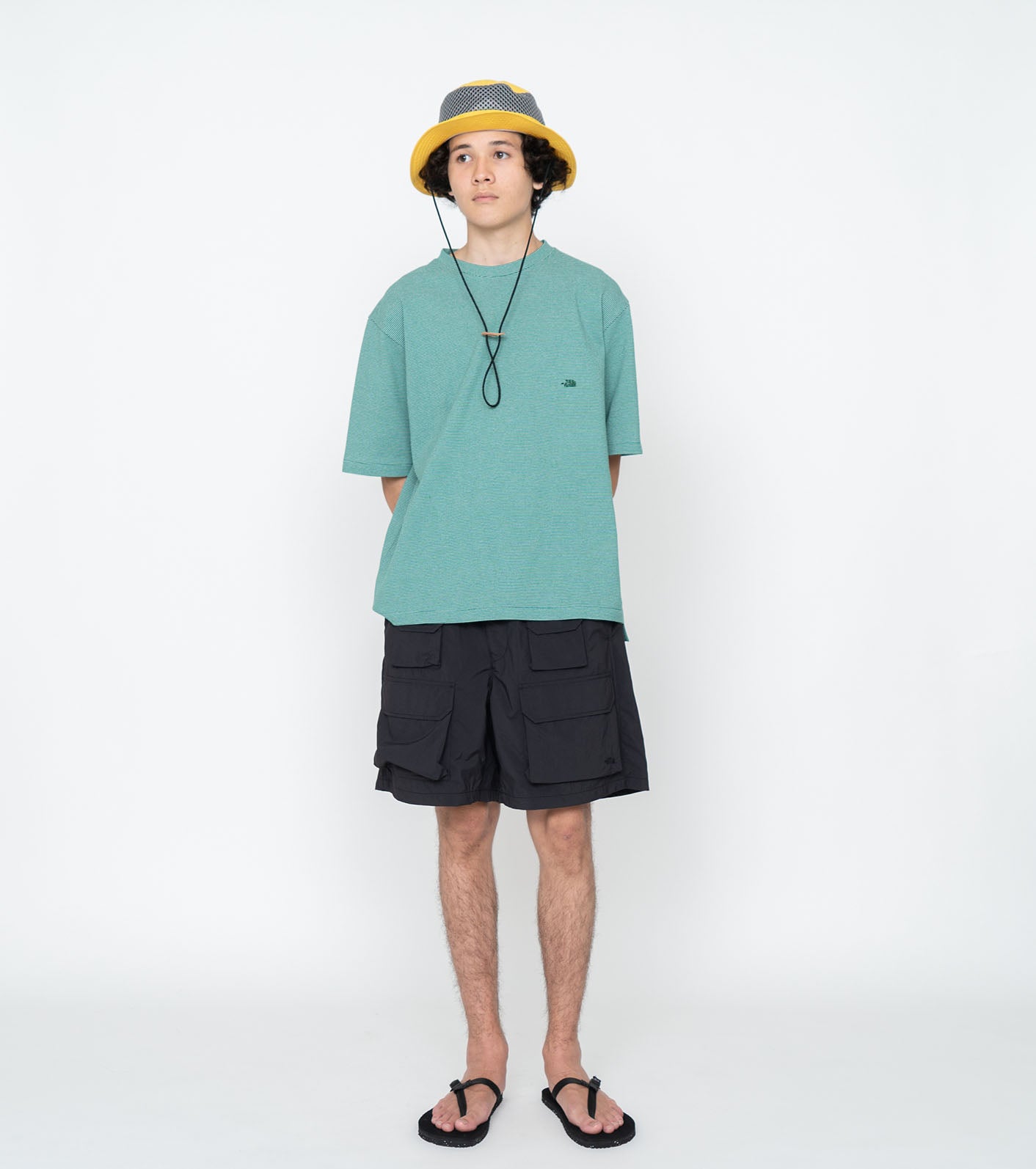 THE NORTH FACE PURPLE LABEL Moss Stitch Field H/S Tee
