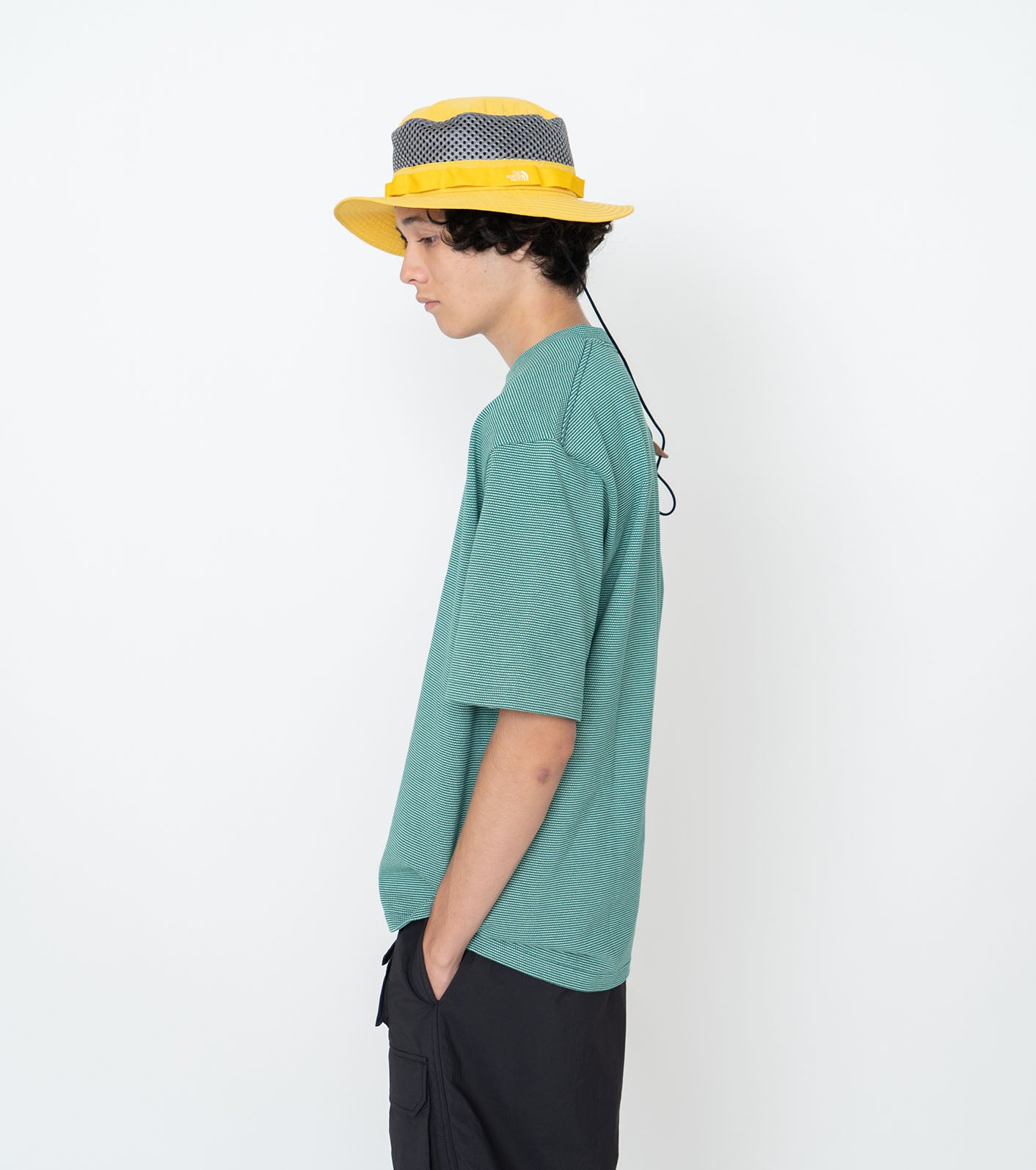 THE NORTH FACE PURPLE LABEL Moss Stitch Field H/S Tee