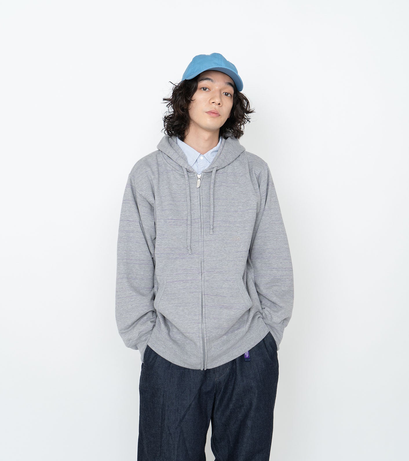 THE NORTH FACE PURPLE LABEL Front Zip Hoodie