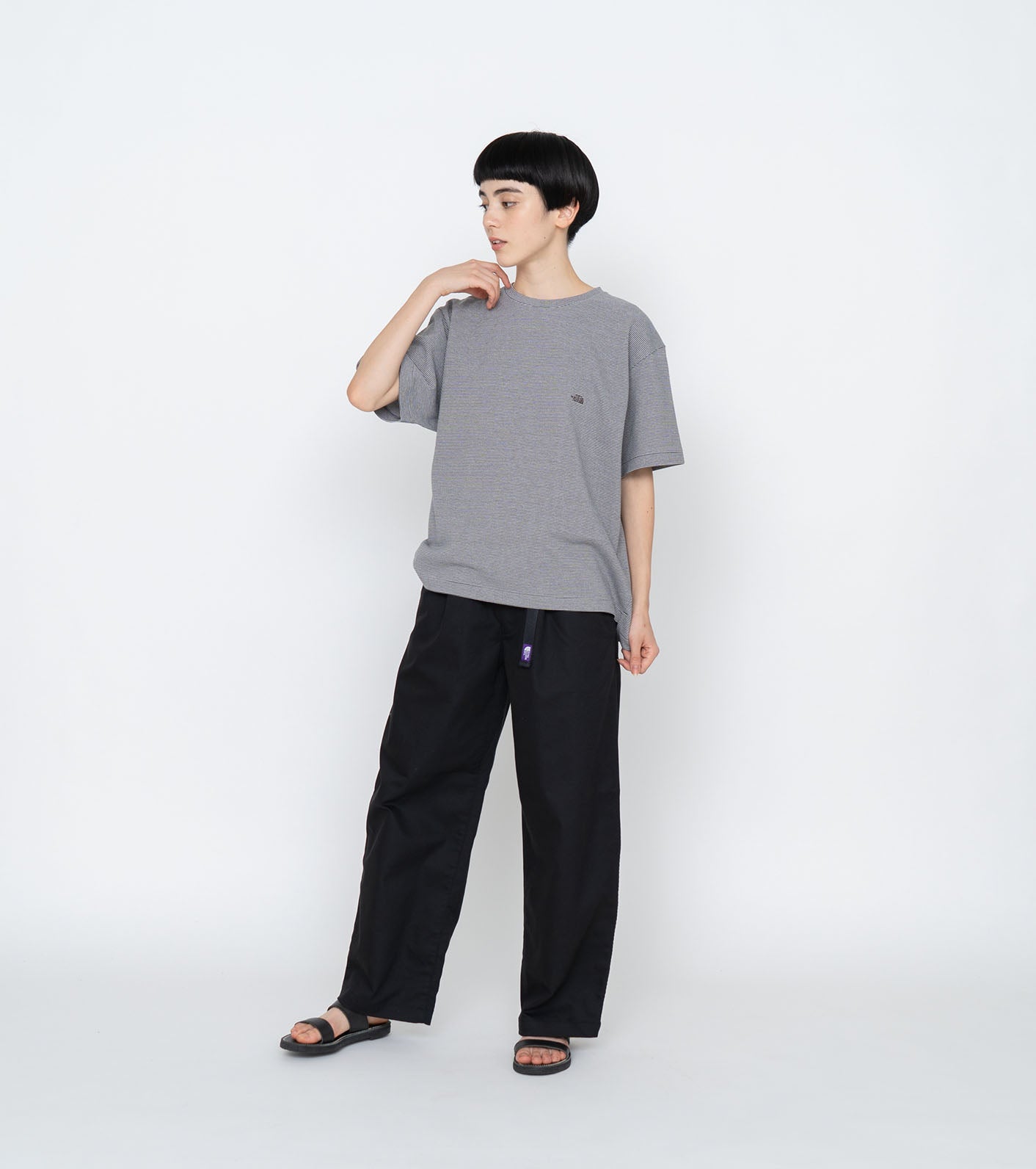<WOMEN> THE NORTH FACE PURPLE LABEL Stretch Twill Tuck Pants
