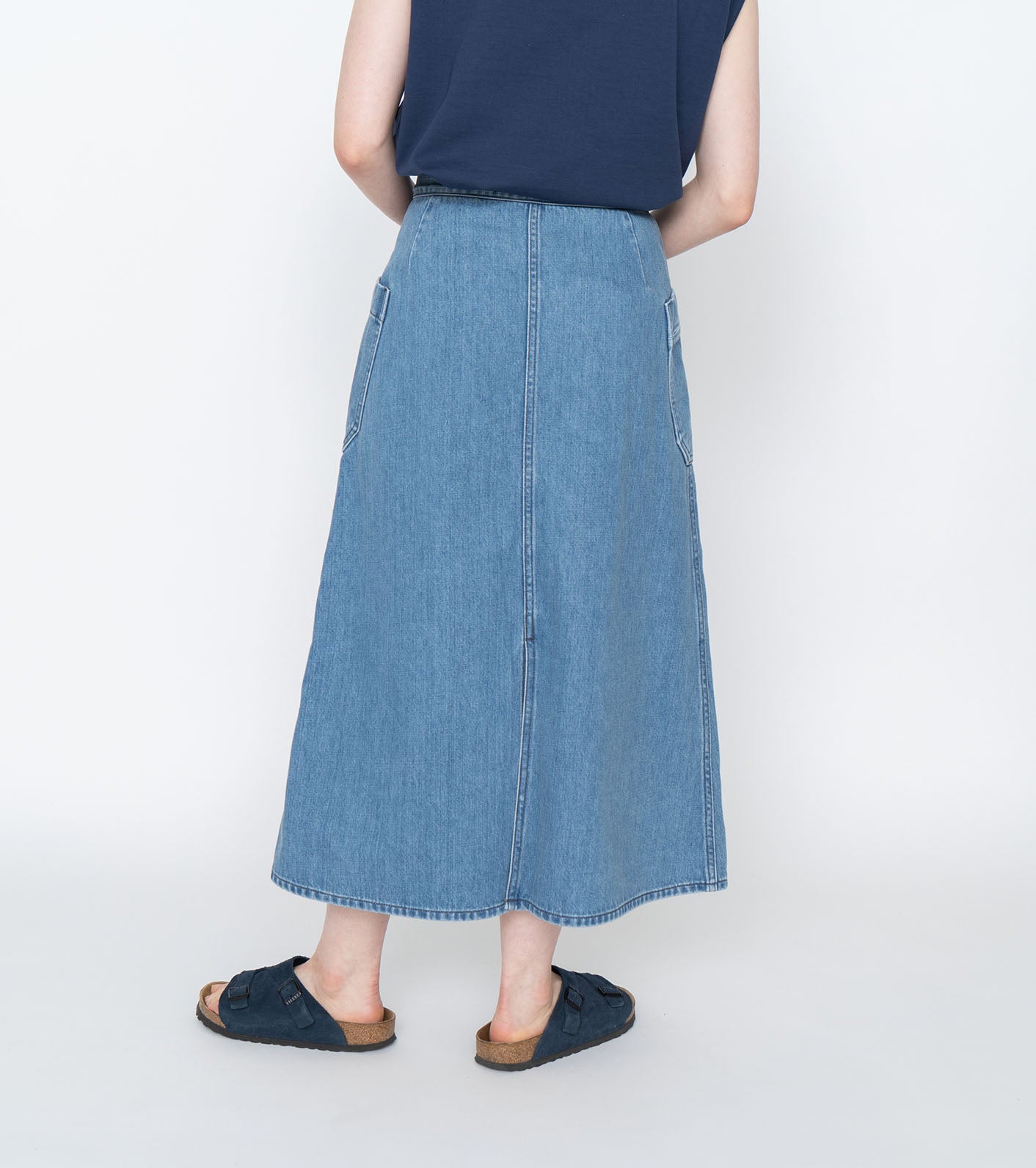 THE NORTH FACE PURPLE LABEL Denim Skirt