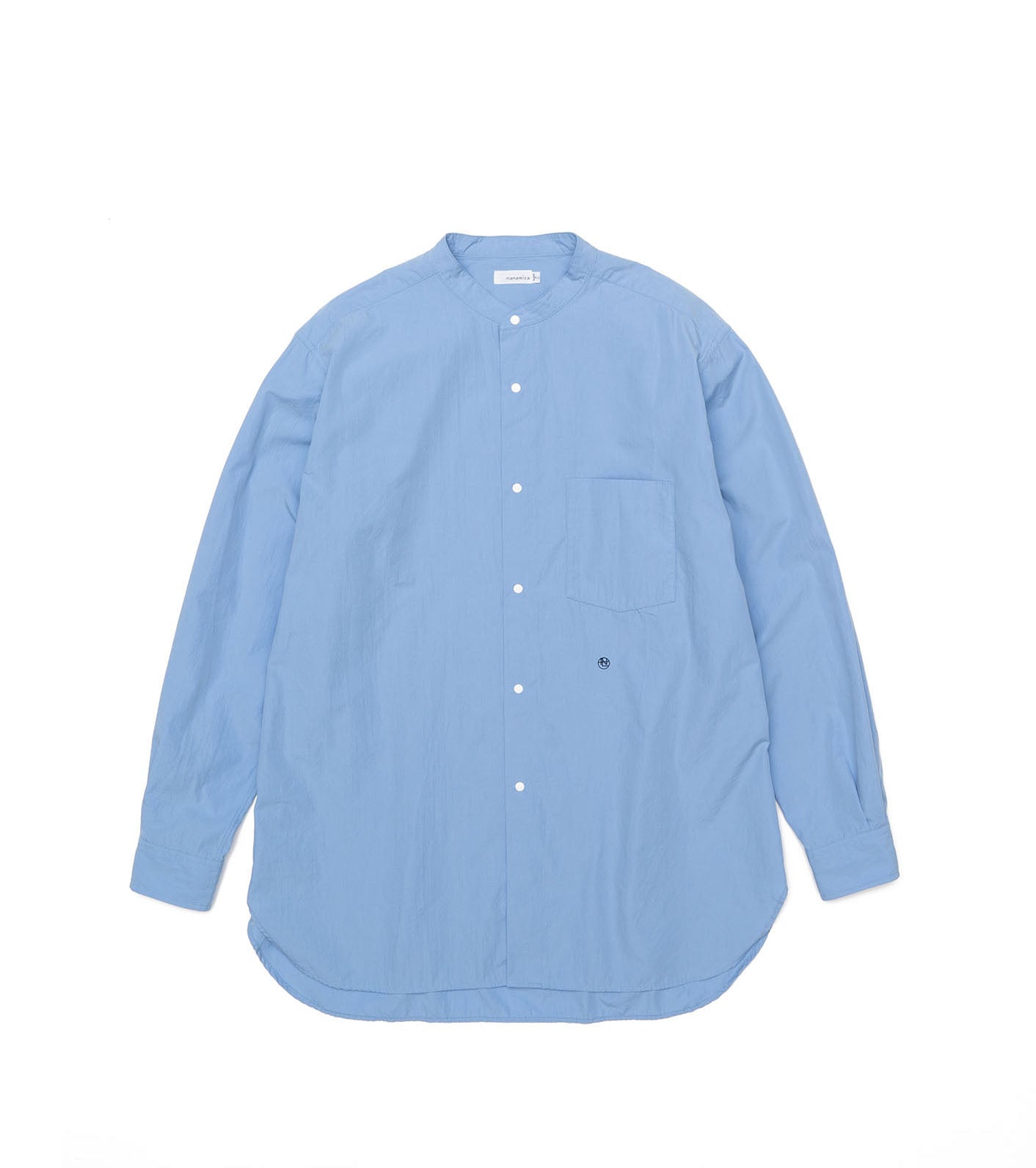nanamica Band Collar Wind Shirt