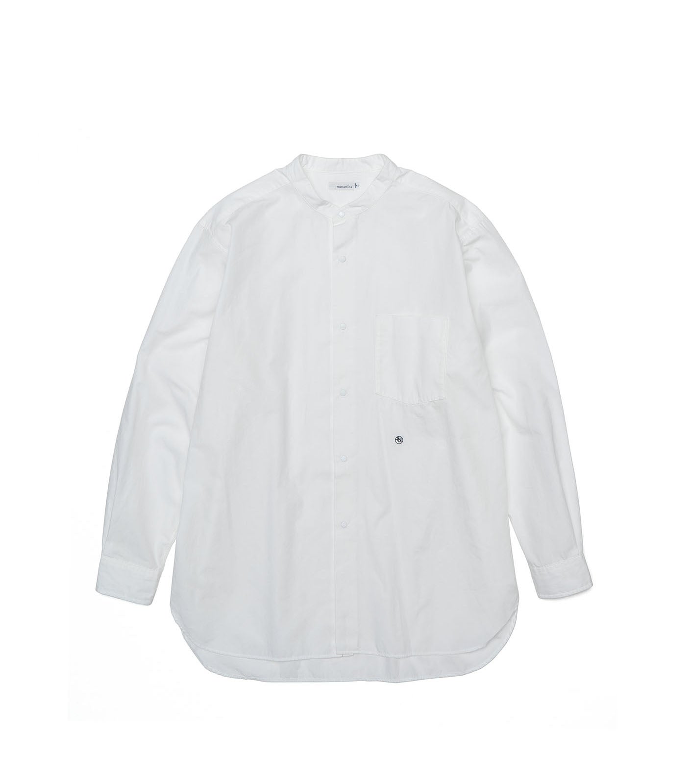 nanamica Band Collar Wind Shirt