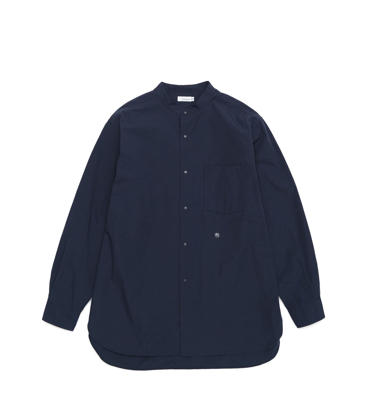 nanamica Band Collar Wind Shirt