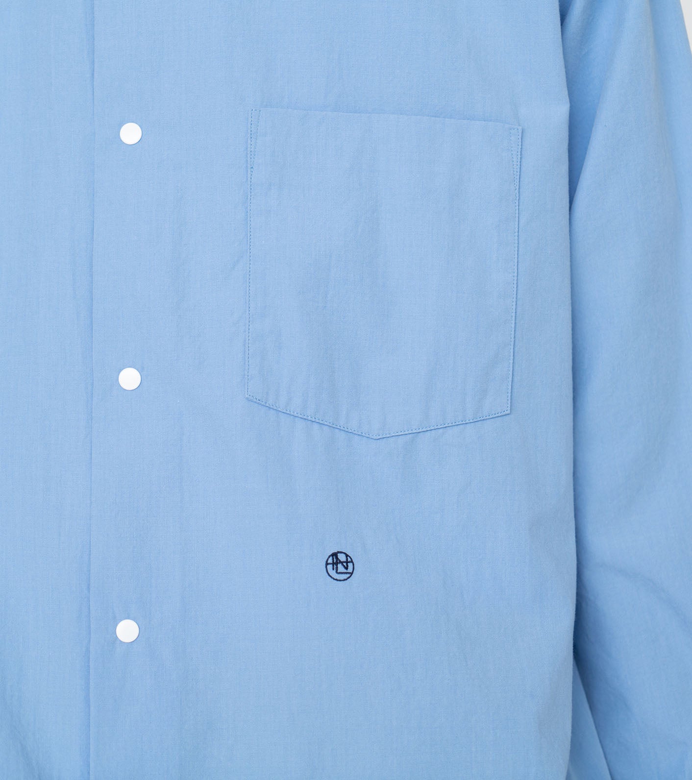 nanamica Band Collar Wind Shirt