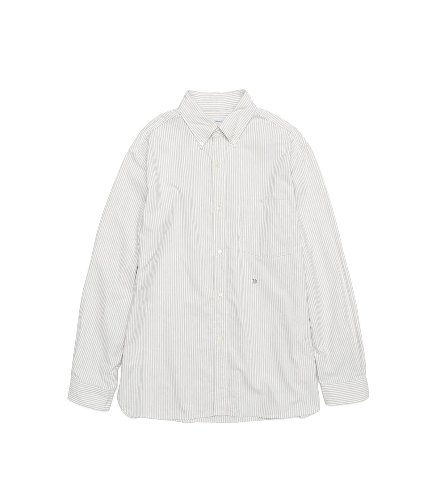 nanamica Button Down Stripe Wind Shirt – unexpected store