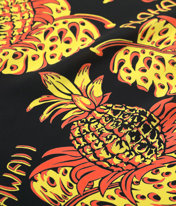 SUN SURF RAYON HAWAIIAN SHIRT “THE PINEAPPLE ISLANDS”