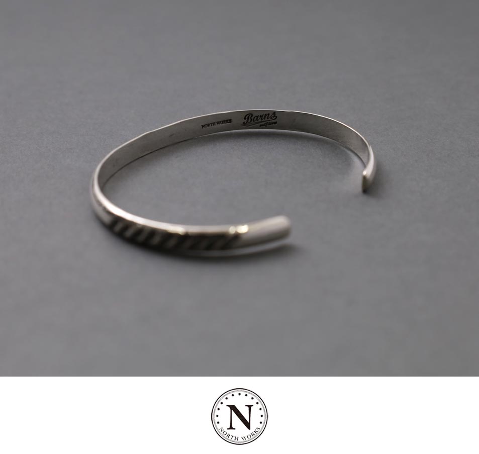NORTH WORKS 900 Silver Bangle BR-7085