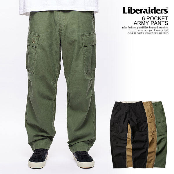Liberaiders 6 POCKET ARMY PANTS – unexpected store