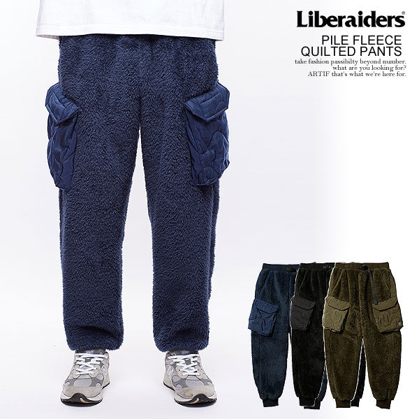 Liberaiders PILE FLEECE QUILTED PANTS