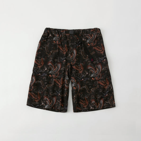 White Mountaineering x GRAMICCI BIRDS WIDE SHORTS