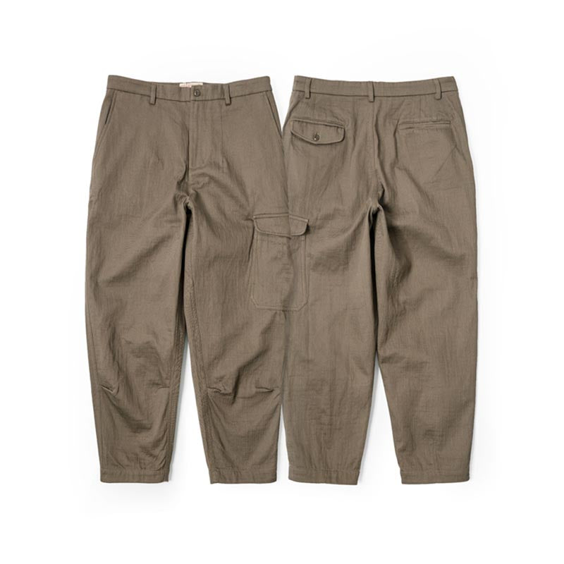 Burcs Wide Tuck Pants